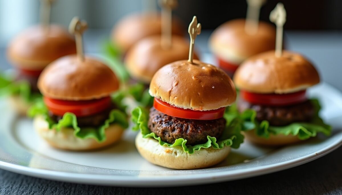 Mini burgers : idées de garnitures simples et inédites pour un apéro réussi
