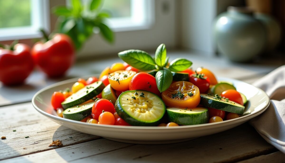 Délice express : Courgettes à la provençale, recette simple et savoureuse